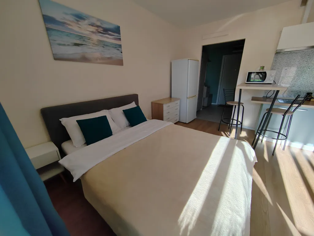 Квартира-студия с красивым видом