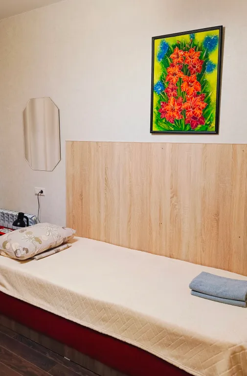 Очень уютный двухкомнатный номер студия, с кухней до 6 человек