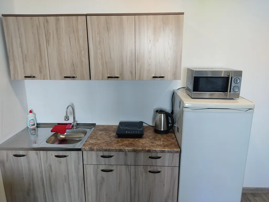 Уютная студия с видом на город