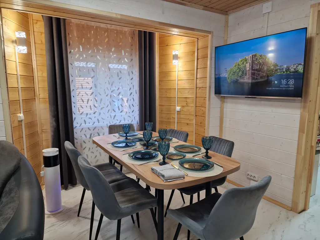 Дом с купелью и сауной