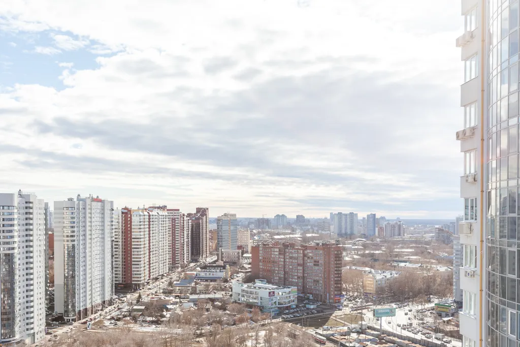Квартира Квартира Апартамент RentPlaza с панорамным видом на город — Самара