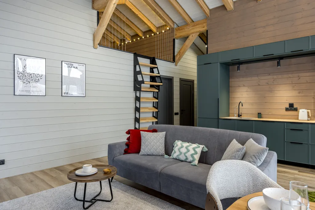 Дом с купелью и сауной