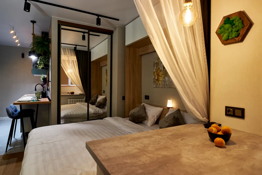 Квартира Квартира Стильная студия Белорусская 2 — Москва