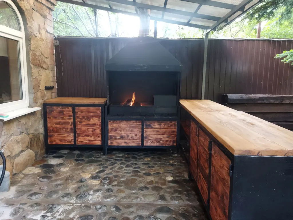 Коттедж Дом с баней и озером — Теберда