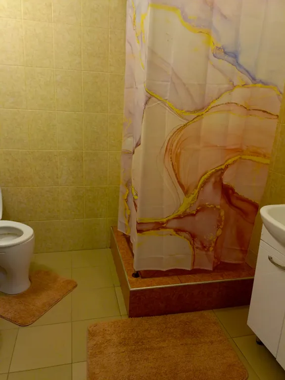 Мансарда с видом на аквапарк и море