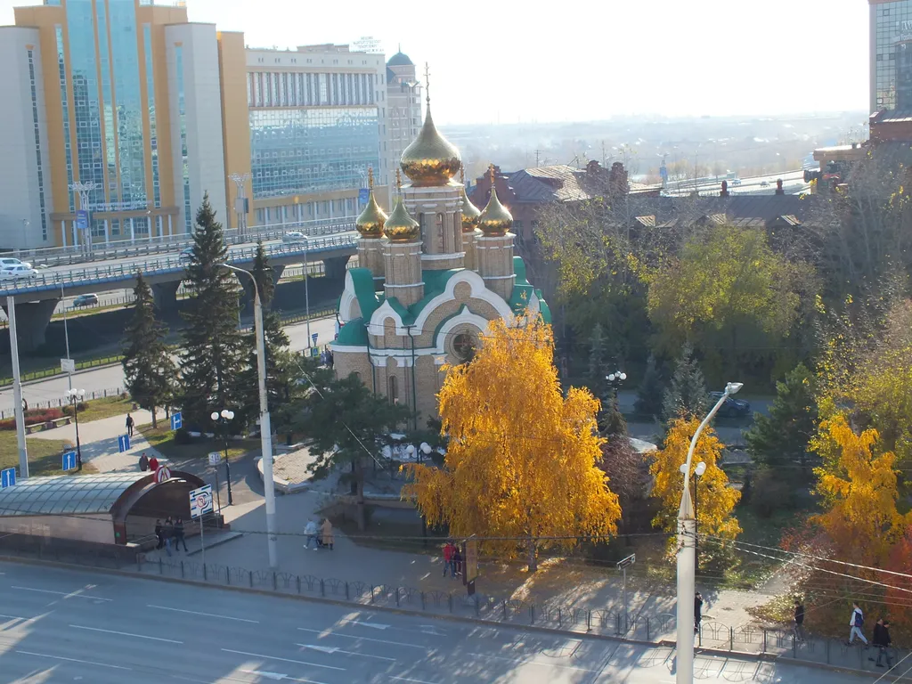 Квартира Квартира в центре с прекрасным видом — Омск
