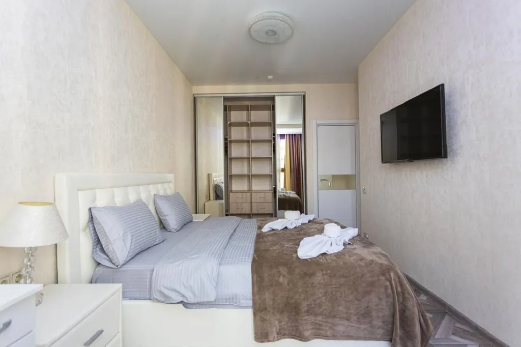 Квартира Двухкомнатные апартаменты у метро — Москва