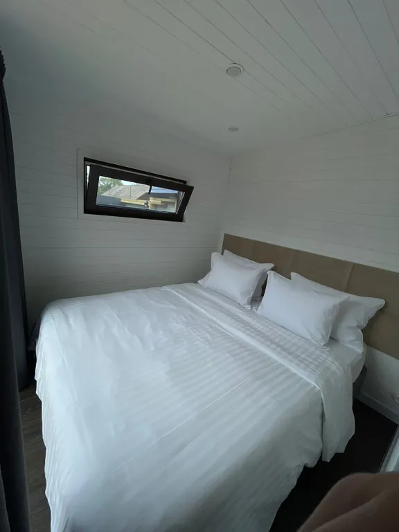 Скандинавское бунгало c финским банным чаном Асти Кэмп