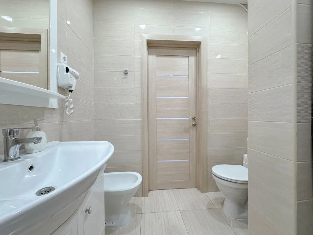 Квартира Family home - просторная 1к квартира до 5 гостей в 100 м от моря — Сириус