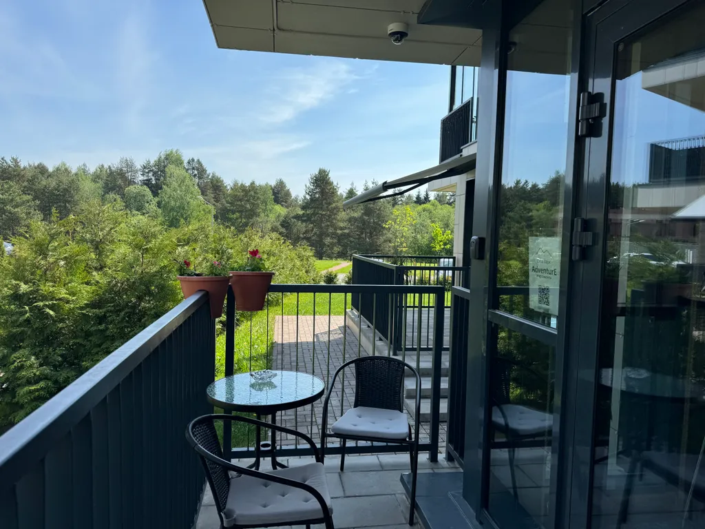 "Охта  Адвент" 53 м. "Лес" с камином у курорта