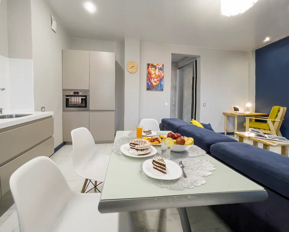 Современные апартаменты на 6 человек