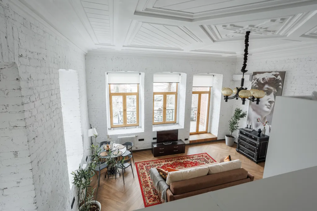 Квартира Двухуровневая квартира в историческом доме в центре — Ярославль