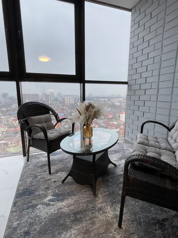 Квартира Шикарная квартира с панорамным видом 22 этаж — Краснодар