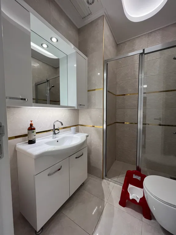 Просторная 2-этажная квартира с видом на море 10 минут от пляжа