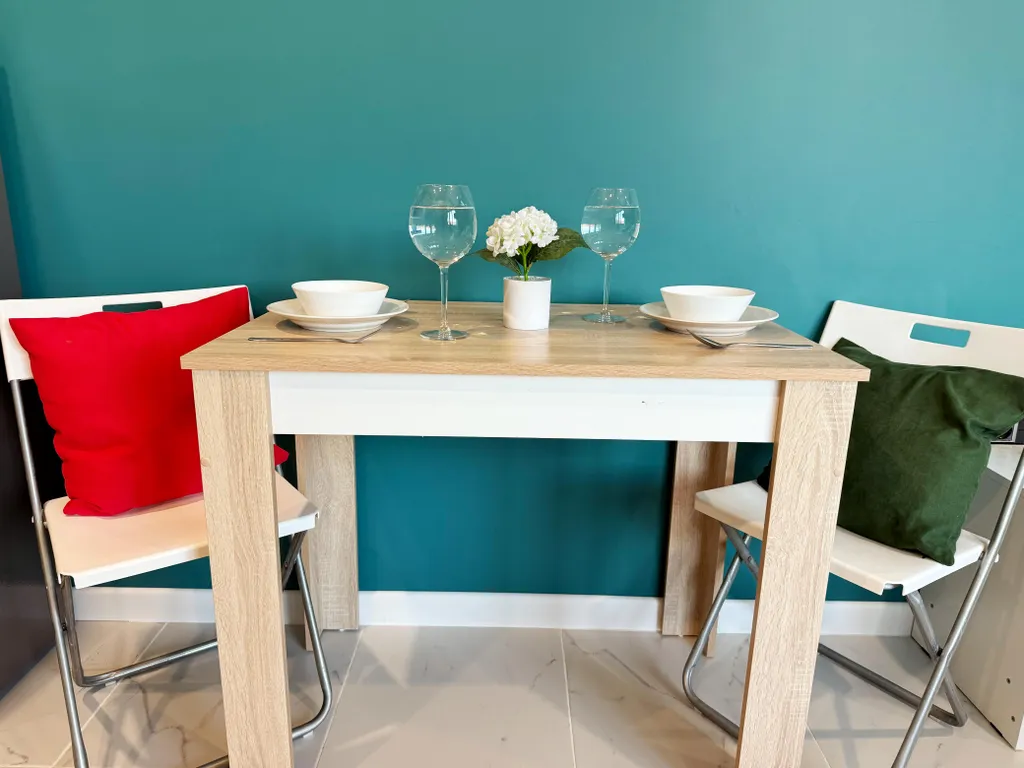 Апартаменты в 3 минутах до пляжа с видом на горы