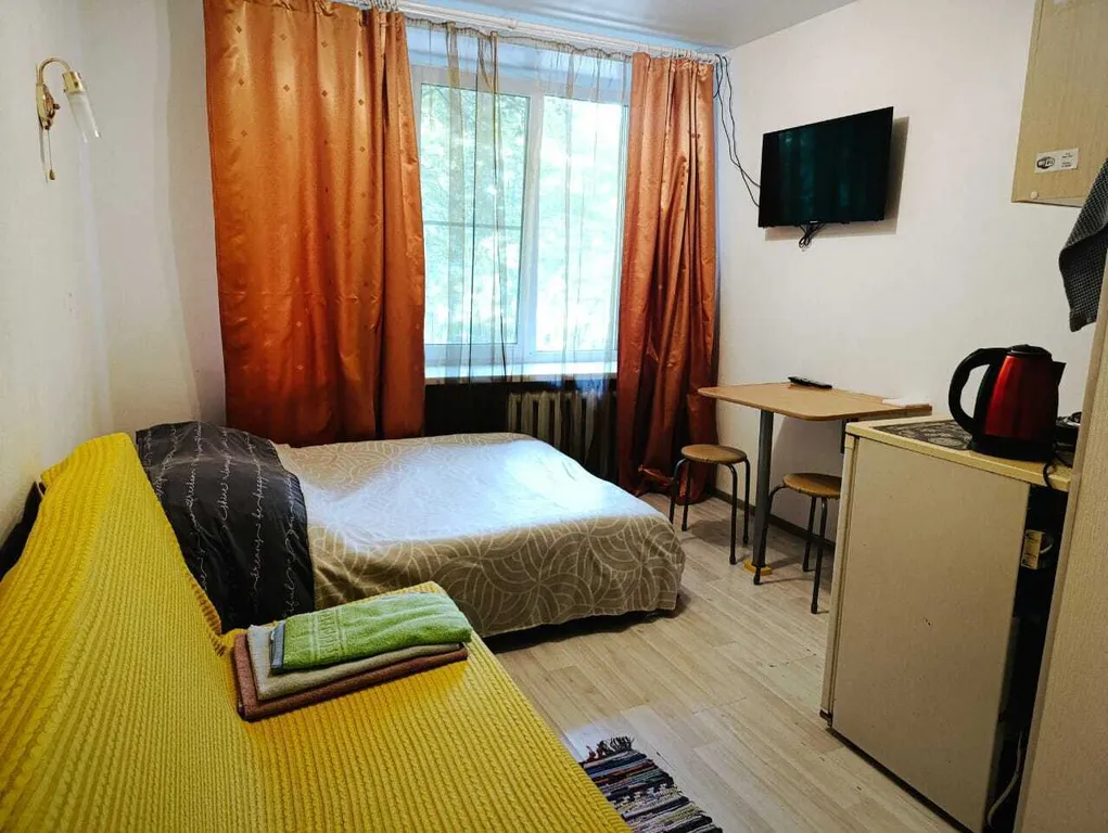 Квартира Уютная комната-студия у метро Политехническая со всеми удобствами — Санкт-Петербург