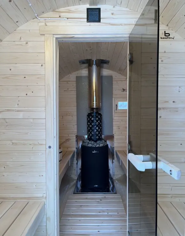 Коттедж Коттедж Новый барнхаус с баней — Манюхино