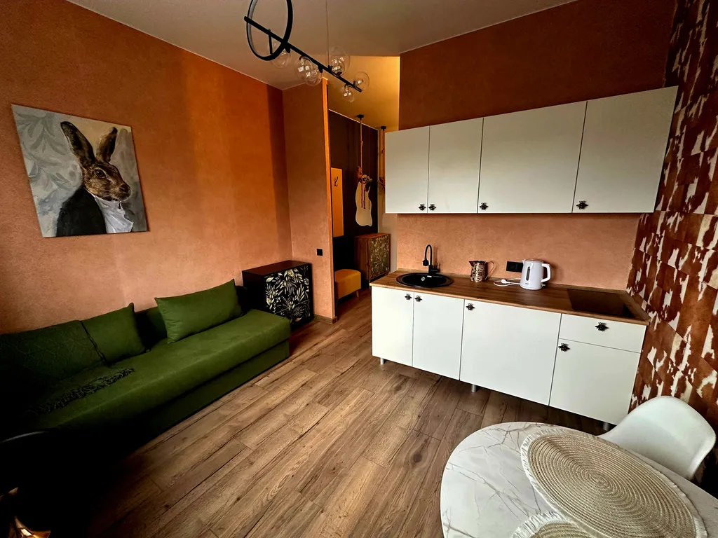 Квартира Уютная студия в центре города,безконтактное заселение — аренда посуточно в Кострома