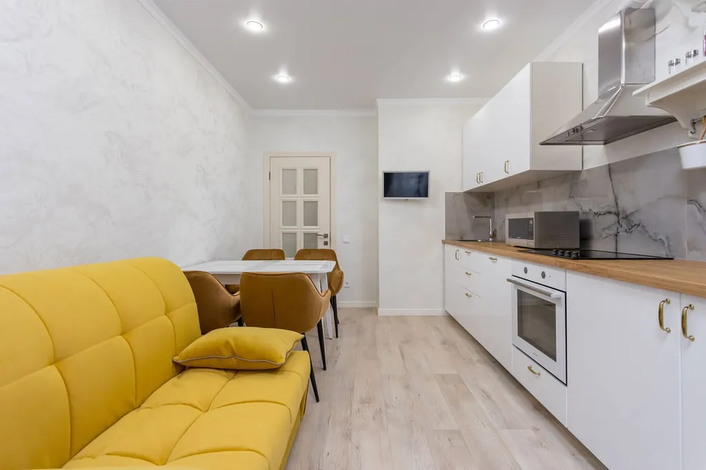 Двухкомнатная квартира у парка Галицкого