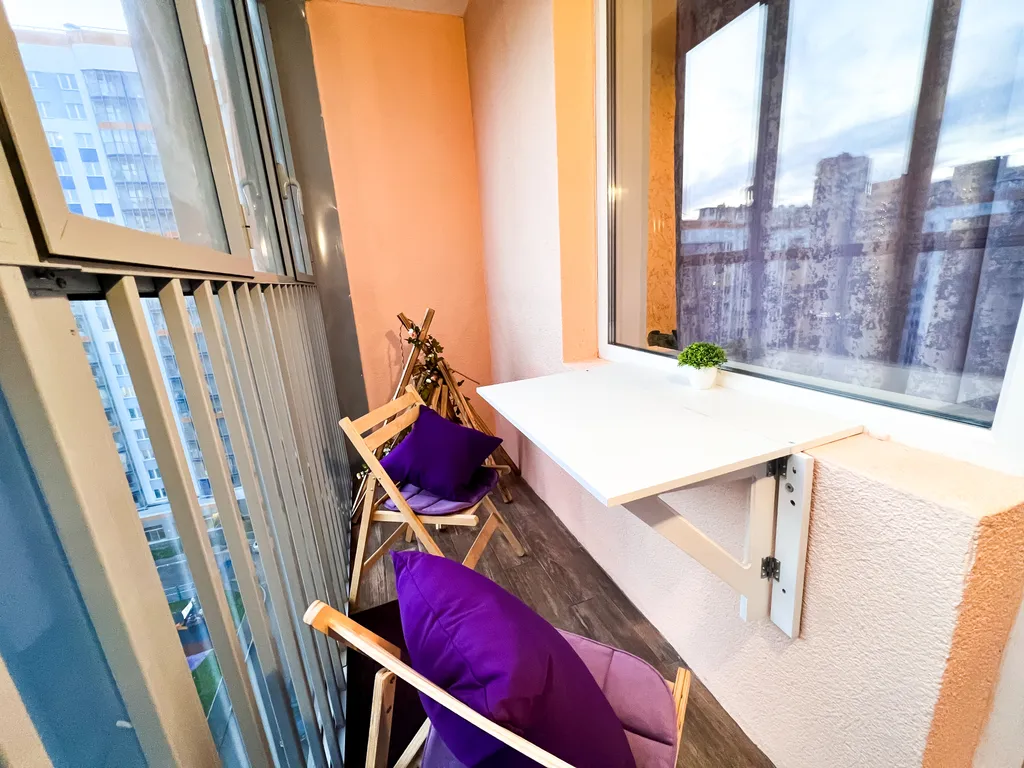 Нежная квартира-студия