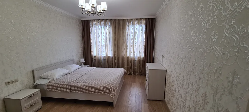 Просторная квартира с 2-мя кроватями и раздвижным диваном