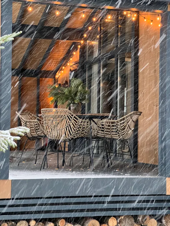 Скандинавский дом на лесном участке