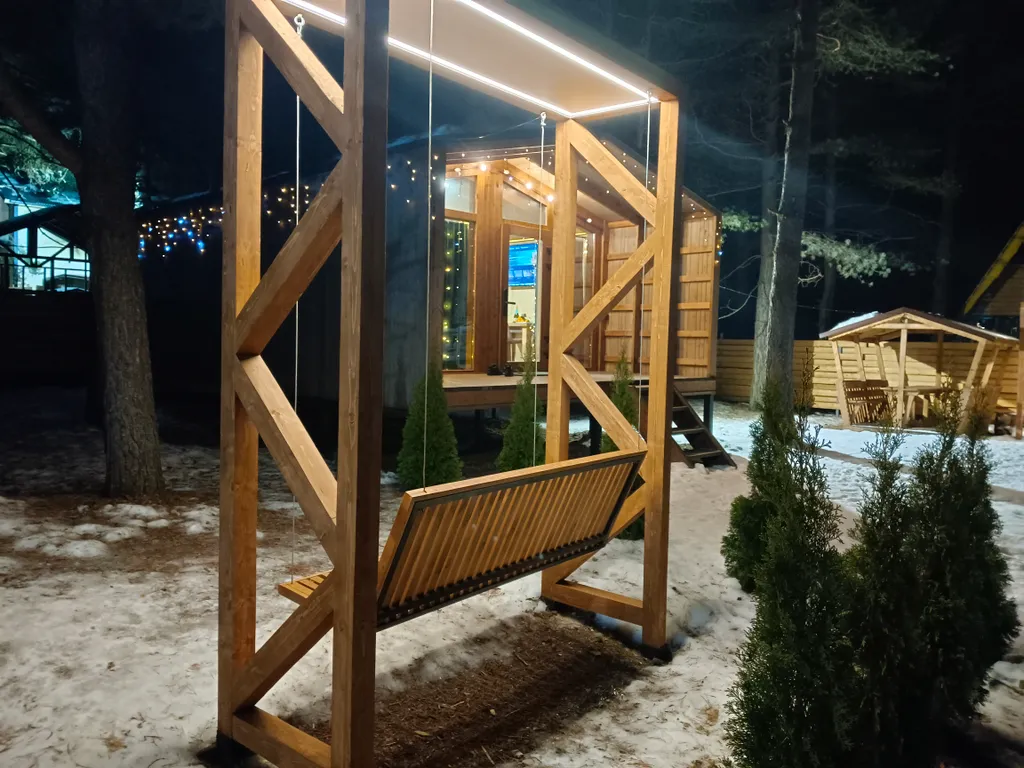 Коттедж Новый уютный дом в хвойном лесу вблизи поселка — Архыз