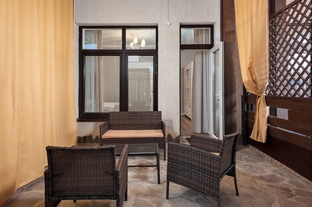 Семейные апартаменты с бассейном и террасой в Мандарин парке