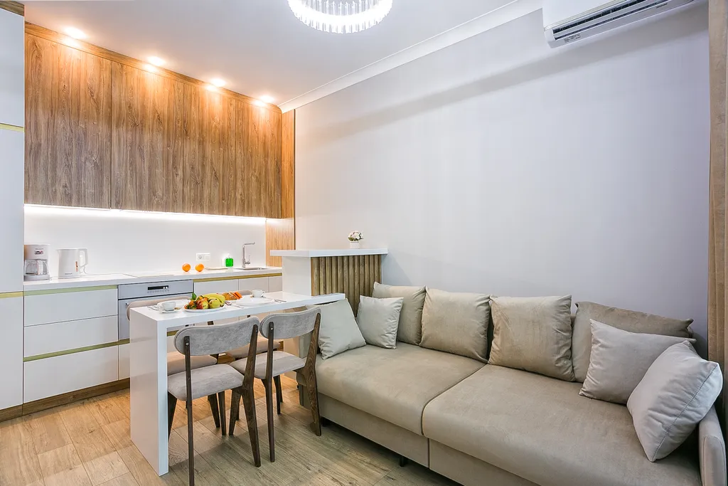 Квартира с двумя террасами с видом на море свой пляж и бассейн