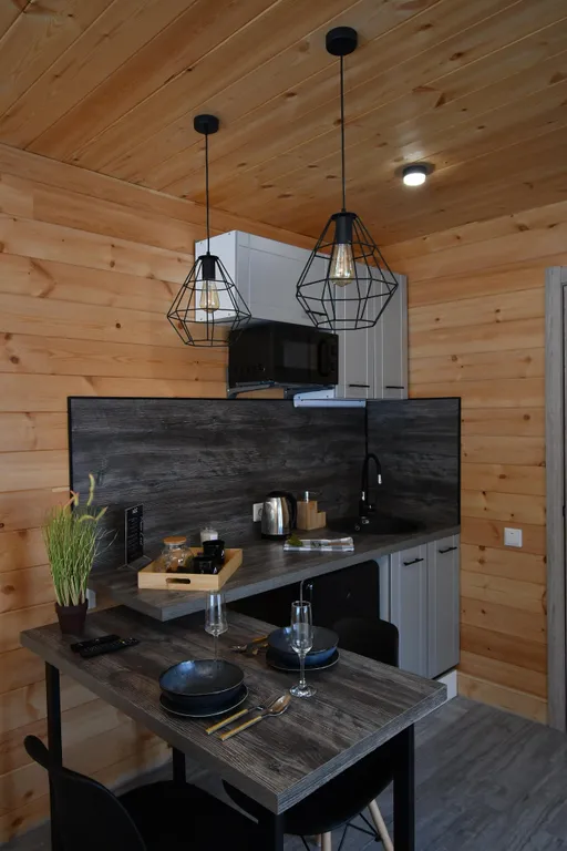 Двухместный 2 домик в лесу