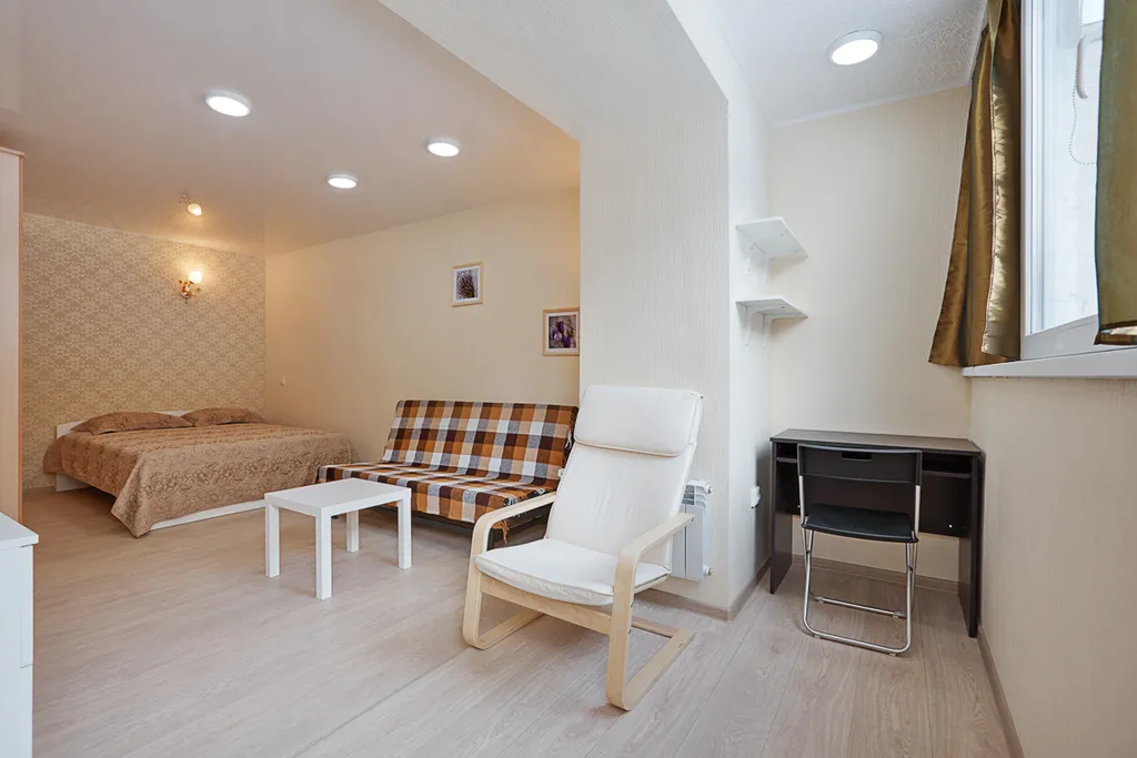 Светлая квартира рядом с НИИ онкологии