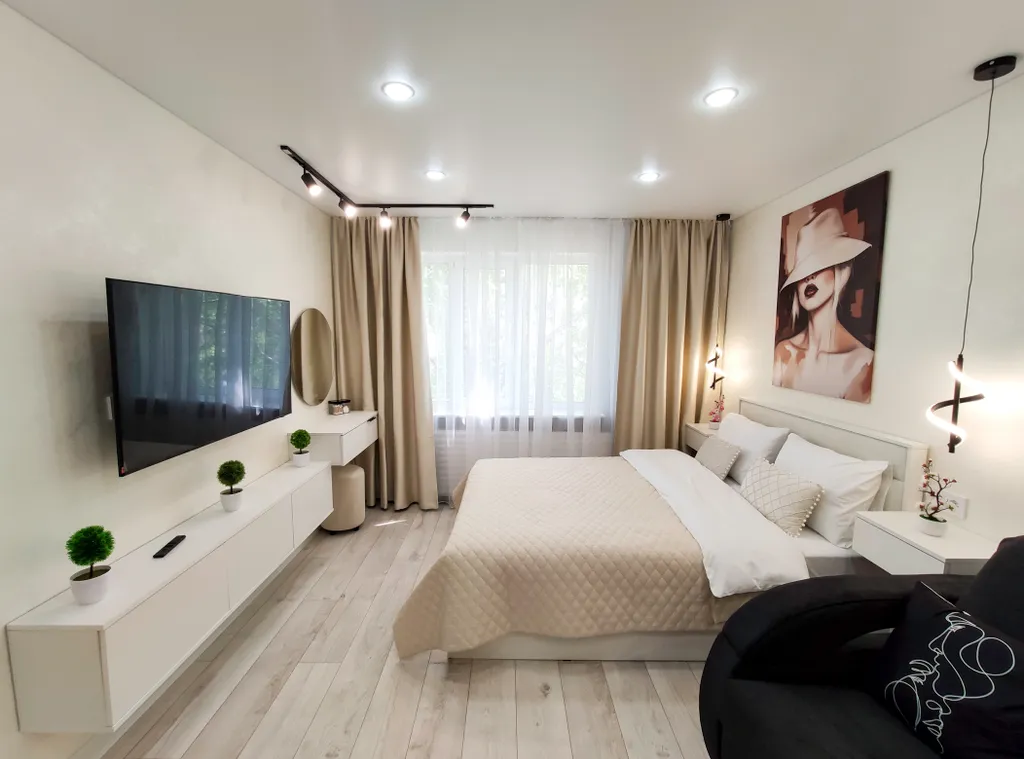 Светлая и уютная квартира-студия