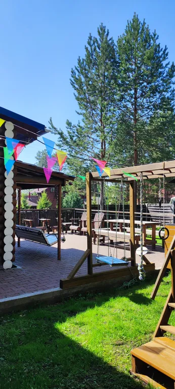 Уютный дом с камином и кедровой баней-бочкой на дровах