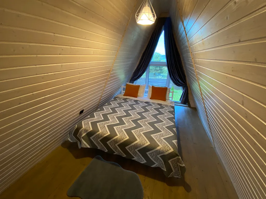 A-frame на берегу Волги