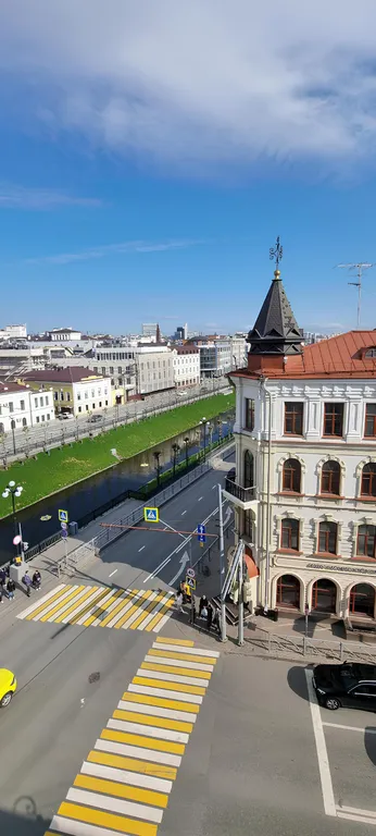 Квартира Видовые дизайнерские апартаменты в сердце города с окном — Казань