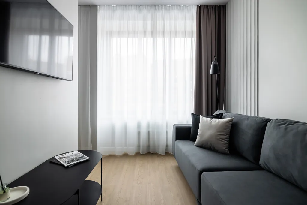 Квартира Квартира ДВУХКОМНАТНЫЕ АПАРТМЕНТЫ 'ЛАТТЕ ФЛЭТПОРТ' РЯДОМ С МОСКВА-СИТИ, для 5 г — Москва