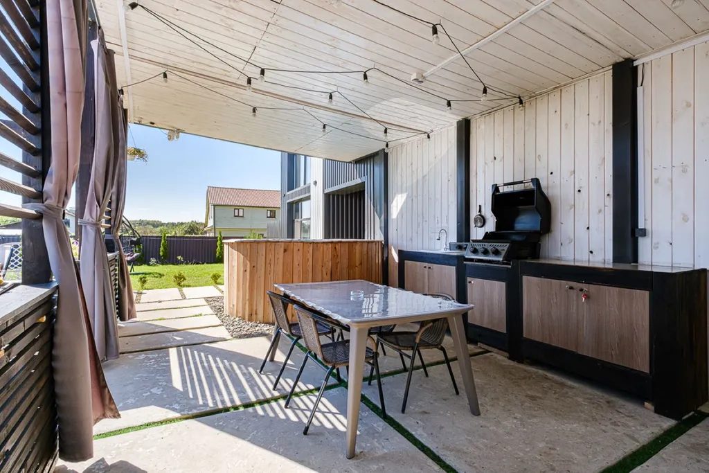 Yeti home дом с горячим бассейном на улице