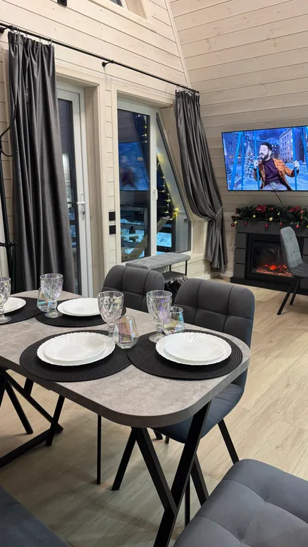 Уютный A-frame у Хибин