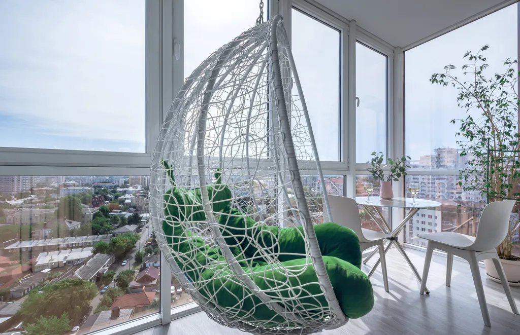 Квартира Квартира Студия с панорамными окнами, кровать как у великана, OLED-ТВ 65" — Краснодар