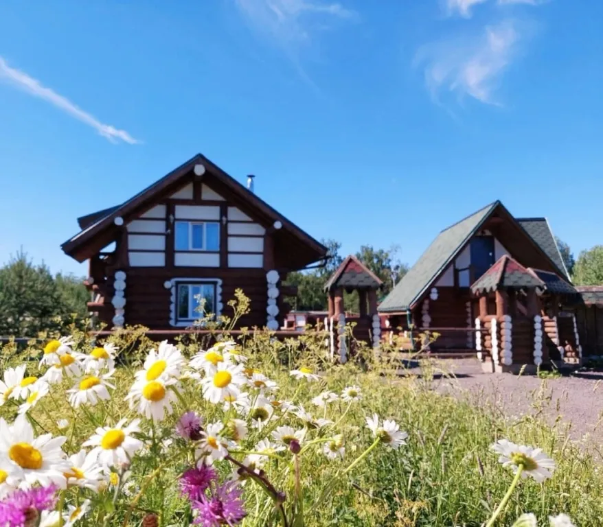 Большой дом в Карелии на Медовом Ранчо у озера Онего