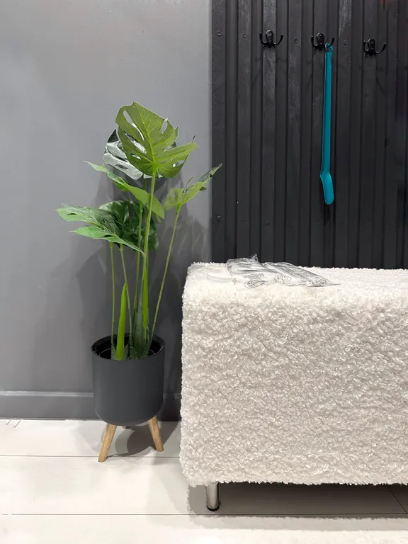 Дизайнерская сканди-студия от Vitamia art в новом ЖК комфорт-класса