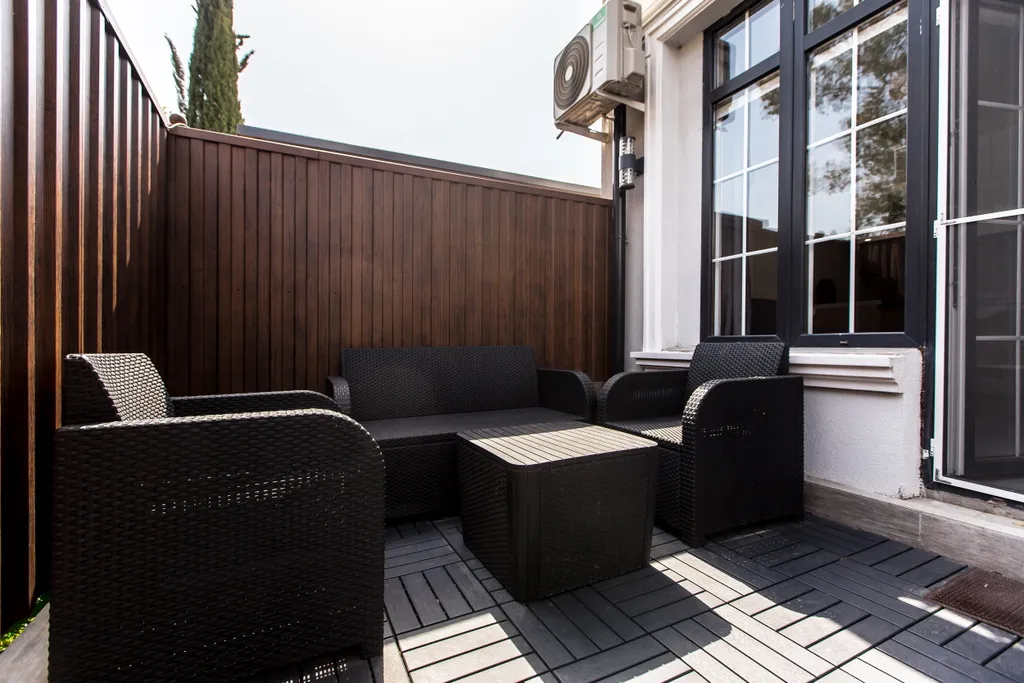 Квартира Квартира Уютный апартамент со своей придомовой территорией и бассейном — Сириус