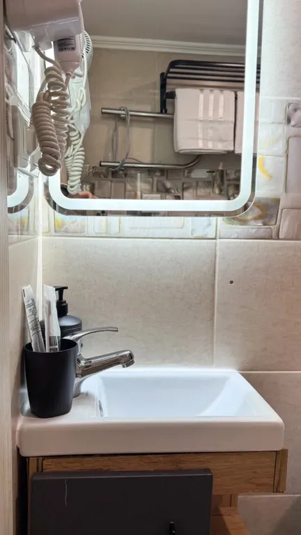 Квартира Квартира Уютная студия у метро Варшавская, Каширская — Москва