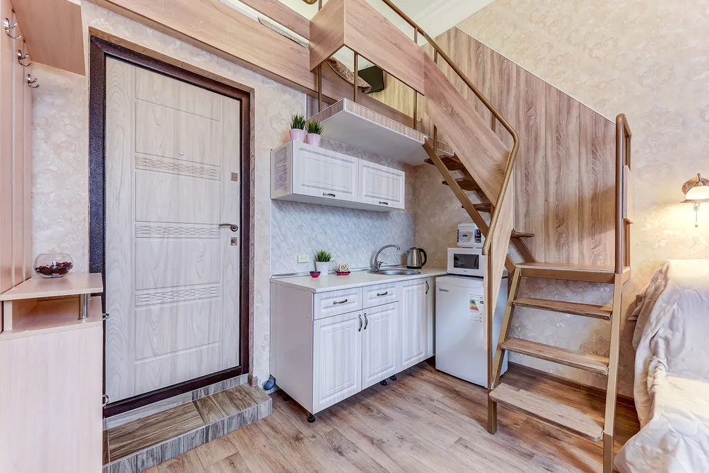 Квартира Квартира Двухуровневая студия в историческом элитном центре у Невского — Санкт-Петербург