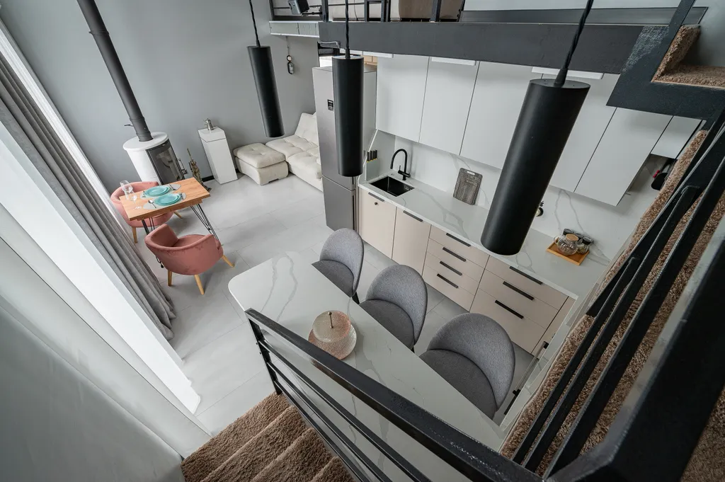 Роскошная двухуровневая квартира