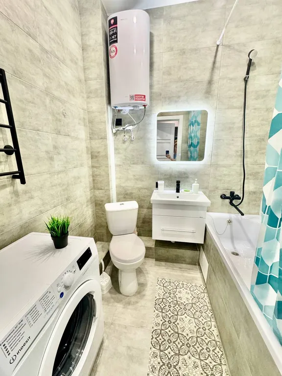 Квартира Квартира Евродвушка на набережной в жк Фонтаны — Краснодар