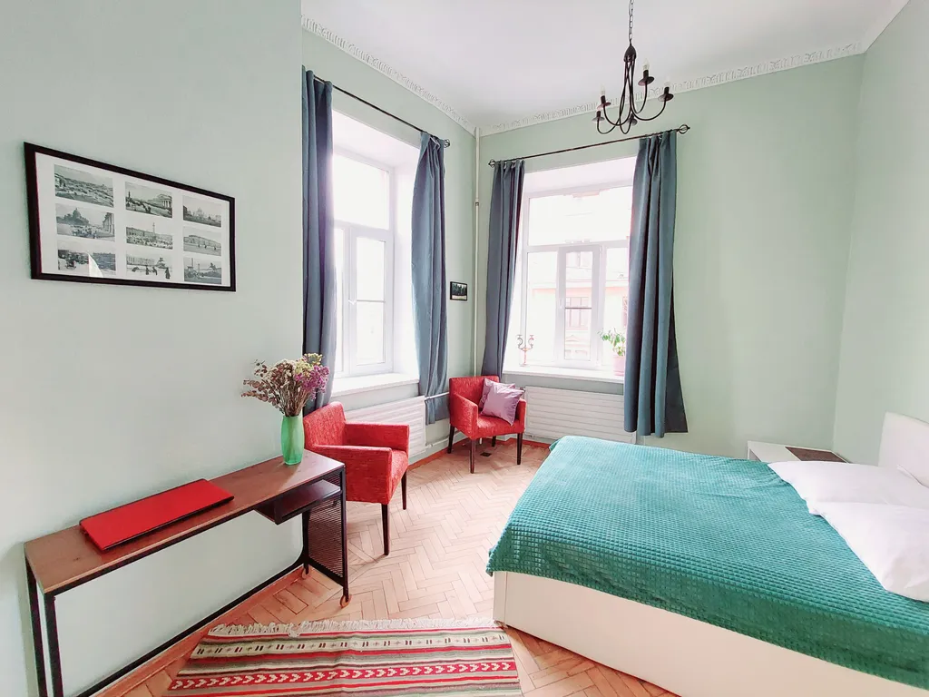 Квартира «Фисташковая комната» с ключом — Санкт-Петербург