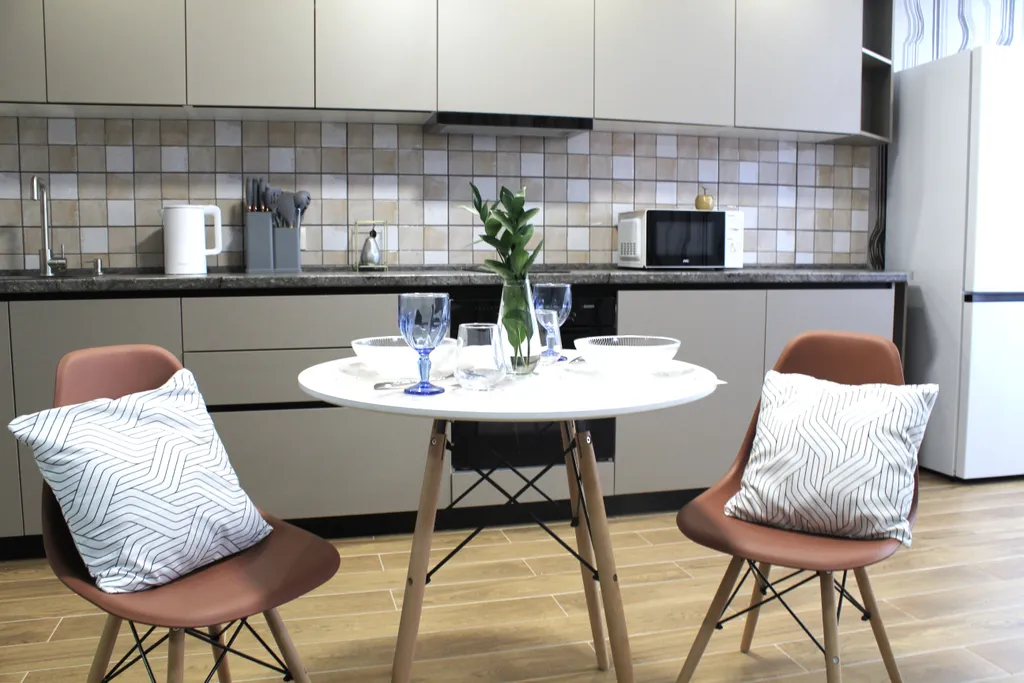 Стильная студия с видом на горы от компании Apato ЖК "Мичурина"