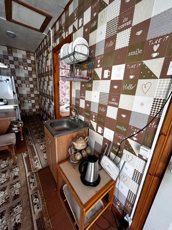 Двух комнатный дом со всеми удобствами