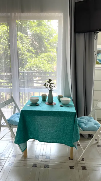 Квартира Квартира Бирюзовая студия на Тюльпанов -Сириус/Магнит — Сириус